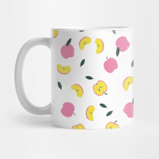 Pink Apple Pattern Mug